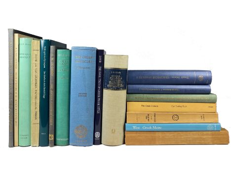 SICKING, C.M.J. &amp; J.M. v. OPHUIJSEN. Two studies in Attic particle usage: Lysias &amp; Plato. 1993. Ocl. w. dust-j. (Mnem