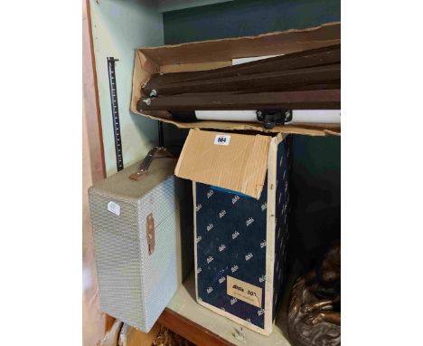 A boxed Aldis projector - sold with another and a tripod