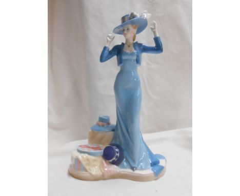 A Royal Worcester bone china figurine 'Chloe' with original box