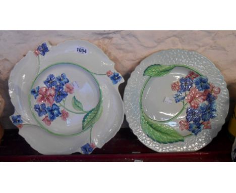 A Carltonware Australian design floral decorated dish - sold with a smaller similar
