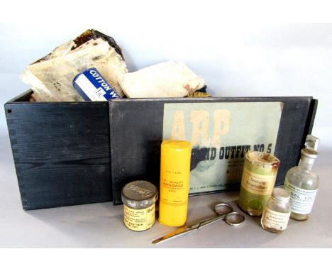 Boxed and unused ARP first aid outfit number 5, Paragon brand, 31 cm long 