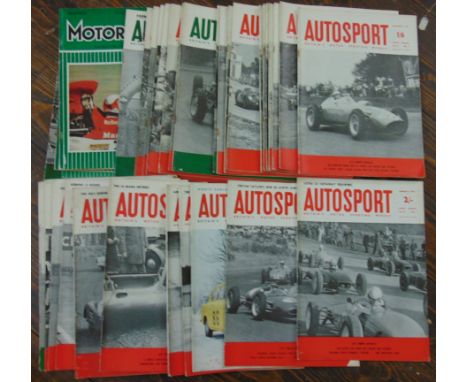 An extensive collection of vintage motorsport magazines - various dates from the 1960/70s (1) 