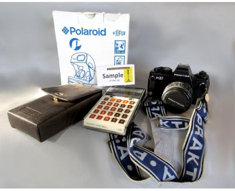 An extensive collection of analogue cameras, optical equipment etc. to include Minolta, Praktica, Polaroid, Fujifilm and othe