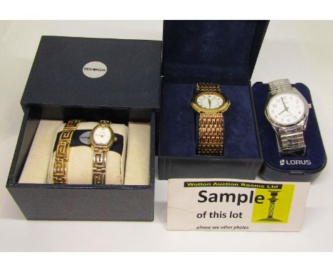 A mixed collection of vintage wristwatches to include cased Philip Mercer example and others 