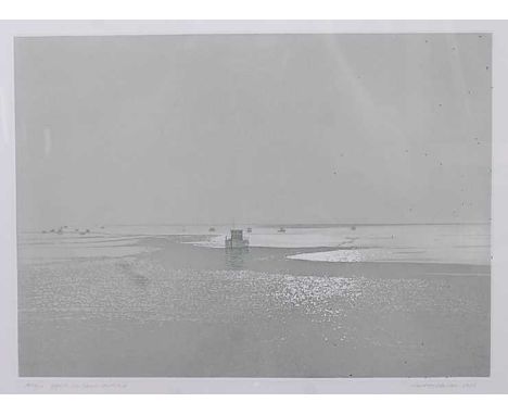 Harry Norman Eccleston (b.1923) - Gap in the Cloud, Southend, lithograph on wove paper, signed, titled, and dated 1980, artis