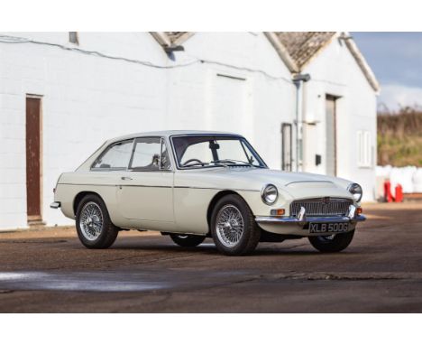 Offered from The Twin Sparks Collection, an immaculate Snowberry White example of the straight-six powered MG C GT. Matching 