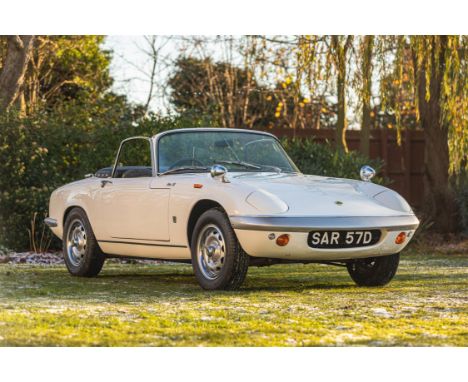 On offer from the Piddington Collection. This rare 1966 Lotus Elan S3-SE was delivered to Peter Sellers’ Haymarket home on Ju