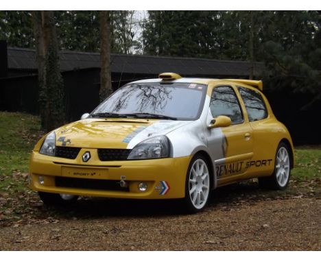 An homage to Renault's Junior World Rally Championship-winning Super Clio 1600, built by Prima Racing and recently refreshed.