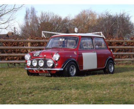 Standard MkII 998cc Austin Cooper prepared in the 1980s for club rallying. From long-term ownership and no longer active but 