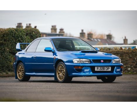 A fine example of the ultimate Impreza, number #100 of the 400 limited examples manufactured for the Japanese domestic market