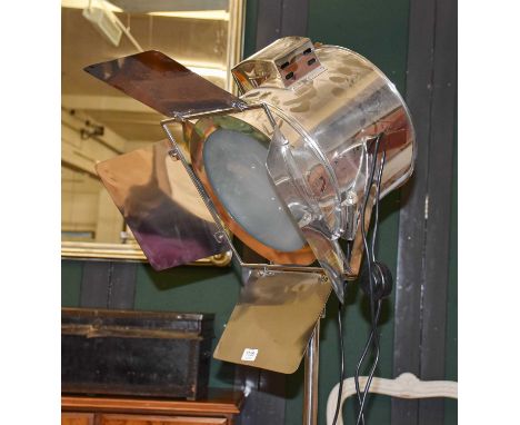 Stainless Steel Stage Light Form Lamp, 188cm high
