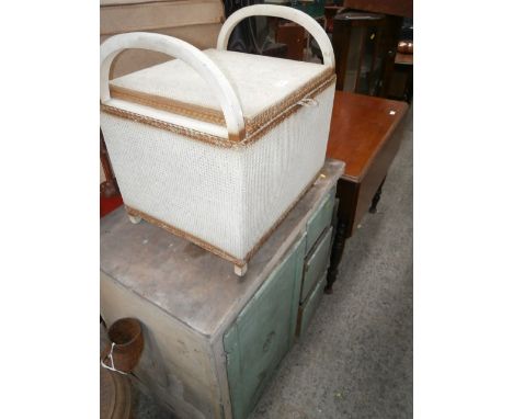 commode stool & kitchen unit