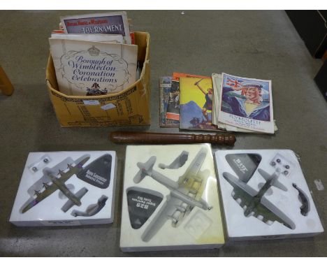 A box of Mercant Navy programmes and other publications including The Royal Tournament, Plymouth Navy Week, Boxing, etc., plu