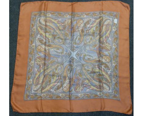 A vintage Liberty of London silk scarf, 65cm square 