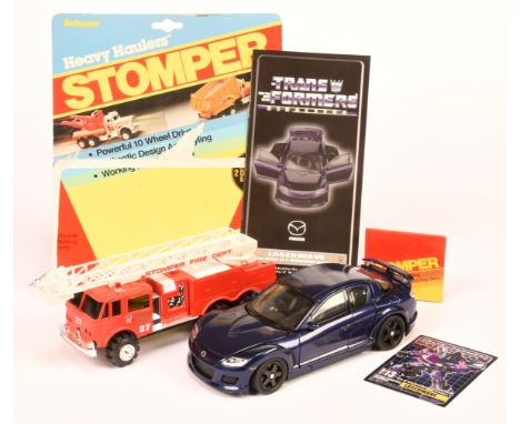 Takara Transformers Laserwave feat. Mazda RX-8 MazdaSpeed Version II, Good Plus to Excellent, with instructions and card. Sch