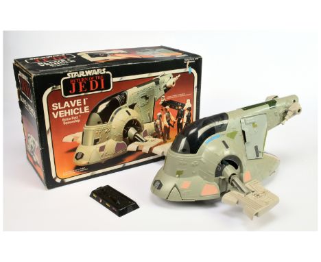 Palitoy Star Wars vintage Return of the Jedi Slave 1, Good complete, within Good opened box.