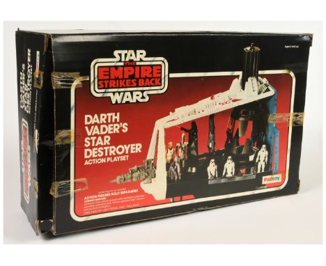 Palitoy Star Wars vintage The Empire Strikes Back Darth Vader's Star Destroyer Play-set, Excellent complete, within Good open
