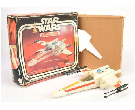 Kenner Star Wars vintage X-Wing Fighter, Good (some discolouration) complete, within Fair to Good opened box, includes origin