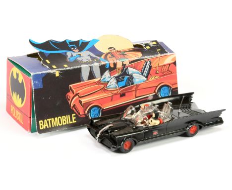 Postil vintage Batmobile, Excellent complete, with reproduction box.