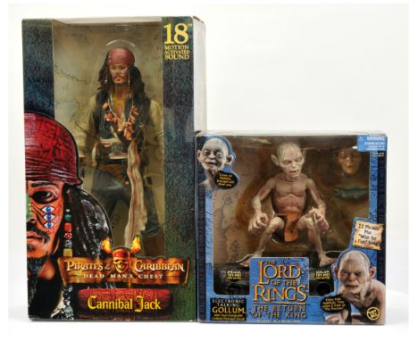 Toy Biz The Lord of the Rings - The Return of the King Talking Gollum &amp; Reel Toys Pirates of the Caribbean - Dead Man's C