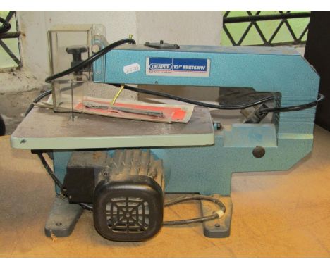 A Draper 13 inch fretsaw model FS325a 