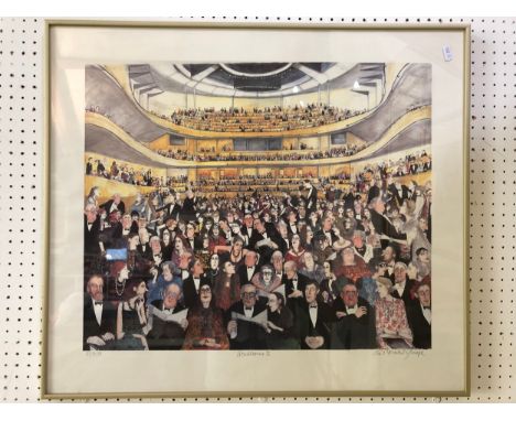 Sue Macartney-Snape (b.1957), 'Glyndebourne II', limited edition print in colours, signed, titled and numbered (2/1250) in pe