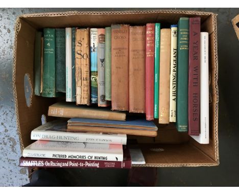 Equestrian interest: a number of books on horses, racing, and hunting, to include Lionel Edwards 'Horses and Ponies'; 'Horses