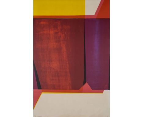 δ Robert Adams (1917-1984); Stanley Jones (1933-2023)Screen 1; SarnTwo lithographs printed in colours, 1962 and 1978, the fir