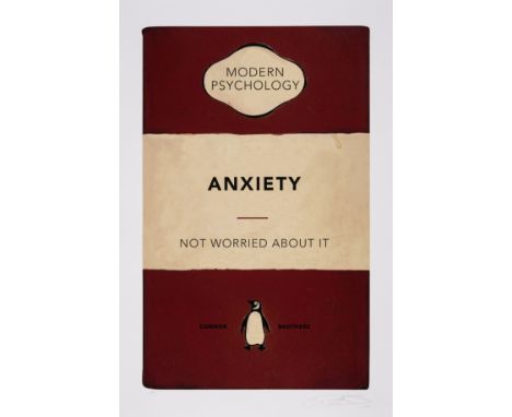 δ The Connor Brothers (b.1968)Anxiety: Not Worried About ItGiclée in colours with silkscreen varnish, 2022, signed and dated 
