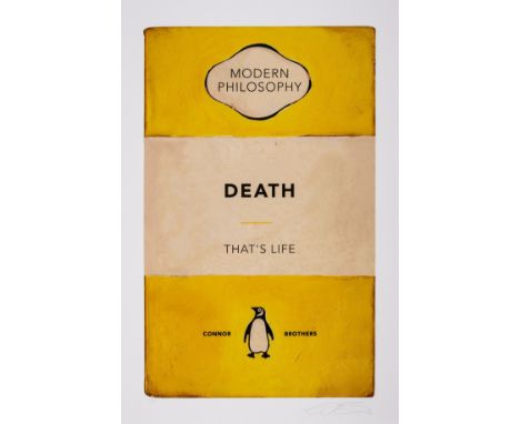 δ The Connor Brothers (b.1968)Death: That's LifeGiclée in colours with silkscreen varnish, 2022, signed and dated in pencil, 
