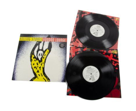 Rolling Stones LP, Voodoo Lounge - Double LP - Original UK Double album released 1994 on Virgin (V 2750) - Stickered Gatefold