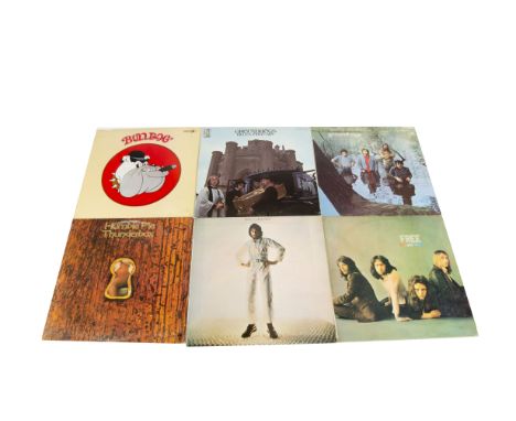 Classic Rock LPs, six albums of mainly Classic and Blues Rock comprising Groundhogs (Blues Obituary (EX/EX+) and Scratching T