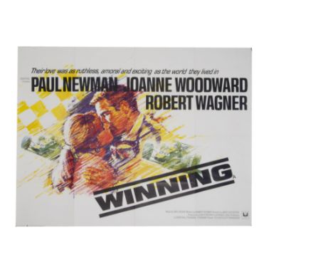 Automobile-theme Film Posters, Two UK Quad Posters comprising Gone In 60 Seconds (1974) with Vic Fair illustration &amp; Winn