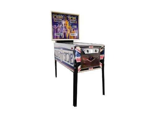 Rolling Stones Pinball Machine, 1979 Bally-designed Rolling Stones Pinball Machine - This hard to find machine has Greg Frere