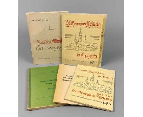 Beiträge zur Heimatgeschichte von Karl-Marx-Stadt Heft 4 *Das Wirtschaftsleben in Chemnitz zur Zeit des Dr. Georgius Agricola