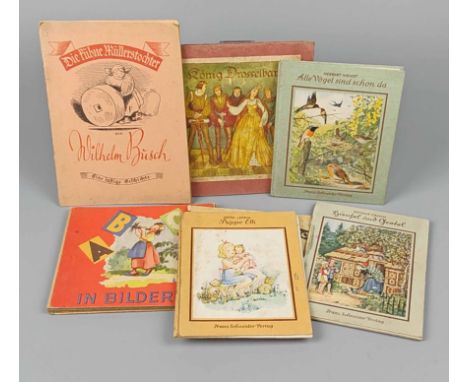 Posten Kinderbücher dabei 3 Stück Franz Schneider Verlag Berlin und Leipzig 1944 u.a.., *Hänsel und Gretel* Brüder Grimm, Bil