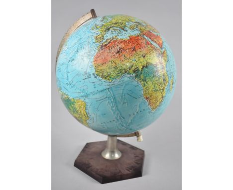 A Danish Child's Tabletop Globe, Scan-Globe, A/S, 44cm high 