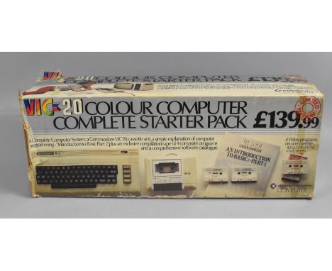 A Vintage Boxed Commodore VIC20 Home Computer System, Unchecked
