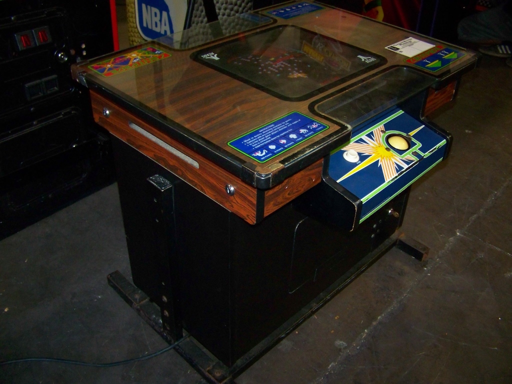 CENTIPEDE COCKTAIL TABLE ARCADE GAME CLASSIC ATARI Item is in used condition. Evidence of wear an