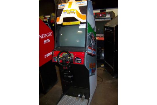 Virtua Racing Upright Arcade Game Sega Item Is In Used Condition