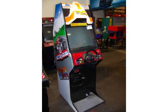 Virtua Racing Upright Arcade Game Sega Item Is In Used Condition