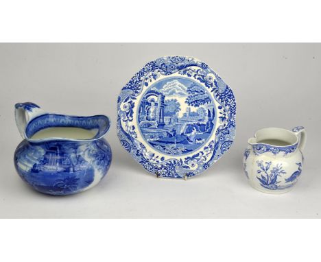 Pair of Copeland Spode Camilla octagonal dishes with handled covers, on stands, the stands 37cm wide, together with a collect