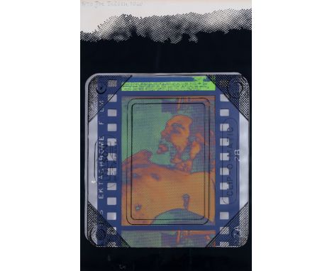 Joe Tilson (1928-2023)Transparency, Vallegrande, Bolivia, October 10th (Di Martino p.56)Screenprint in colours on acetate fil