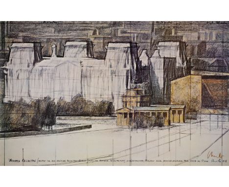 Christo (b.1935)Wrapped Reichstag ProjectOffset lithograph printed in colours, 1994-1995, published by Nouvelles Images S.A. 