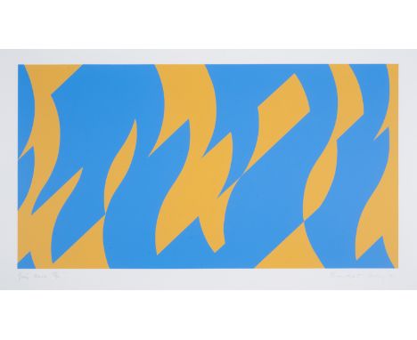 Bridget Riley (b.1931)Going Across (Tommasini & Gulbay 45)Screenprint in colours, 2001, signed, titled and dated in pencil, n