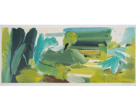 Ivon Hitchens (1893-1979)For John ConstableScreenprint in colours, 1973, signed and titled in pencil, numbered from the editi