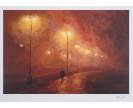 Bob Dylan (b.1941)Walking in the FogGicl&eacute;e in colours, 2022, with the autopen signature in pencil, numbered from the e