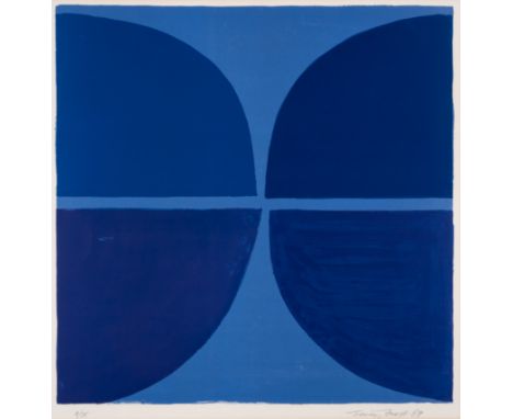 Terry Frost (1915-2003)Blues (Kemp 47)Lithograph printed in colours, 1969, signed and dated in pencil, numbered from the edit