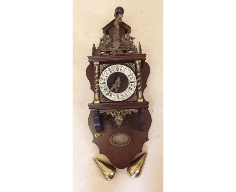 A Dutch style atlas wall clock