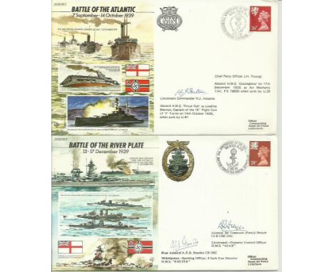 50th Ann WW2 JS50 VIP signed cover collection of 37 covers all with WW2 heroes autographs, most are double signed many catalo